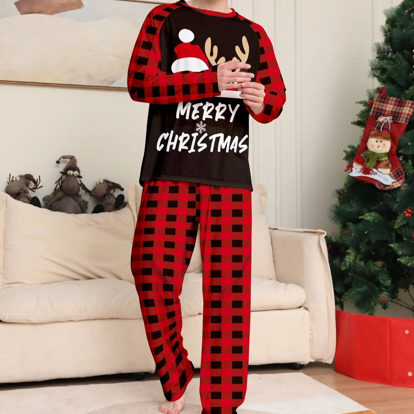 Couple Pajamas for Christmas