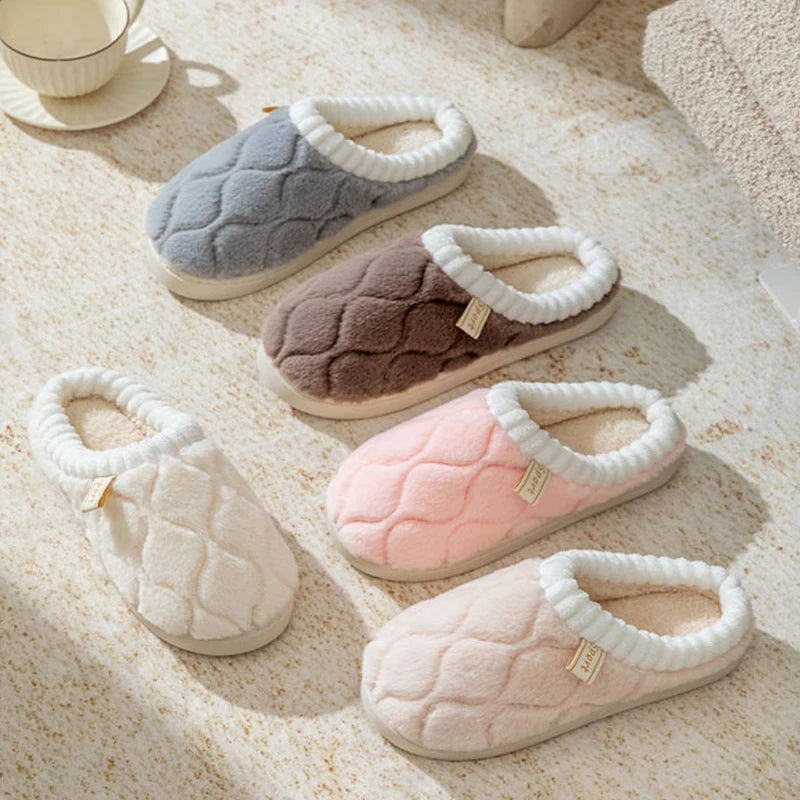 Couple Plaid Slippers