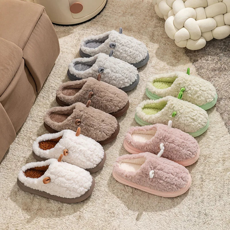 Couple Plush Slippers