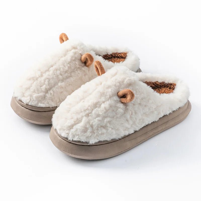 Couple Plush Slippers
