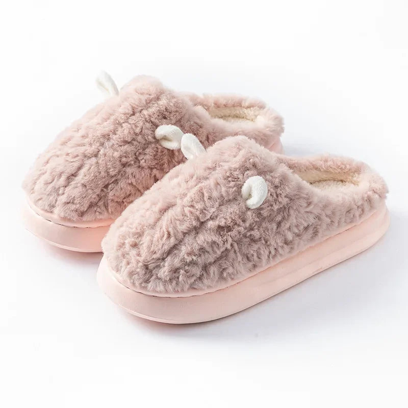 Couple Plush Slippers