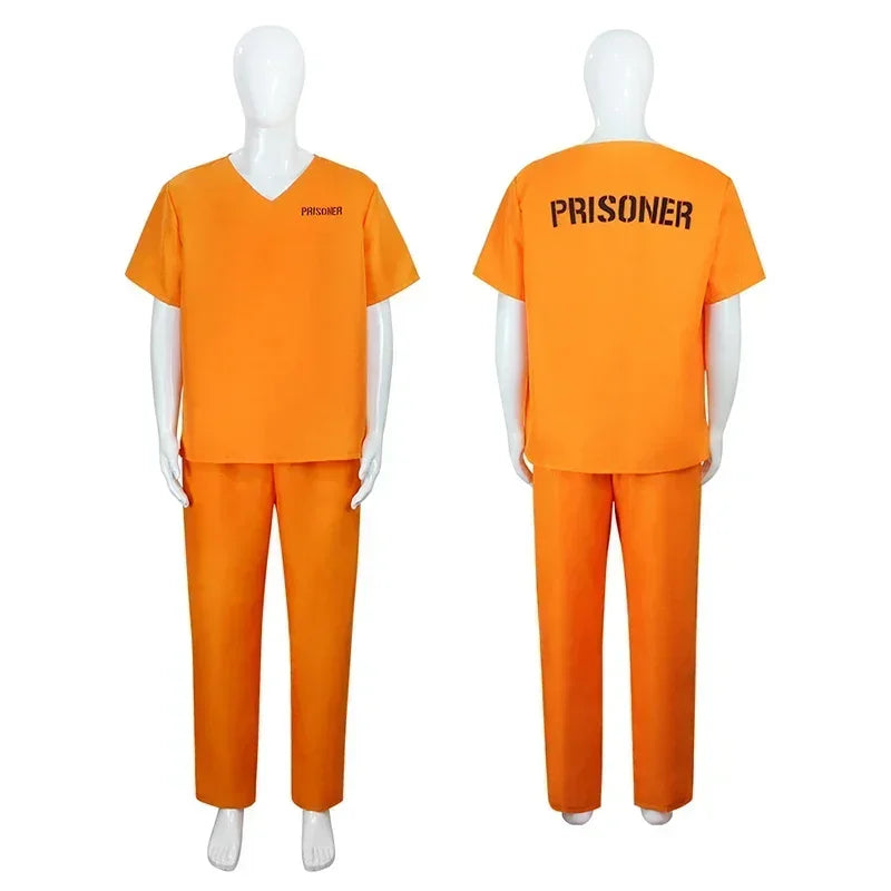 Couple Prisoner Halloween Costumes