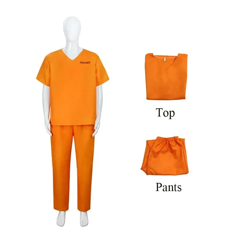 Couple Prisoner Halloween Costumes