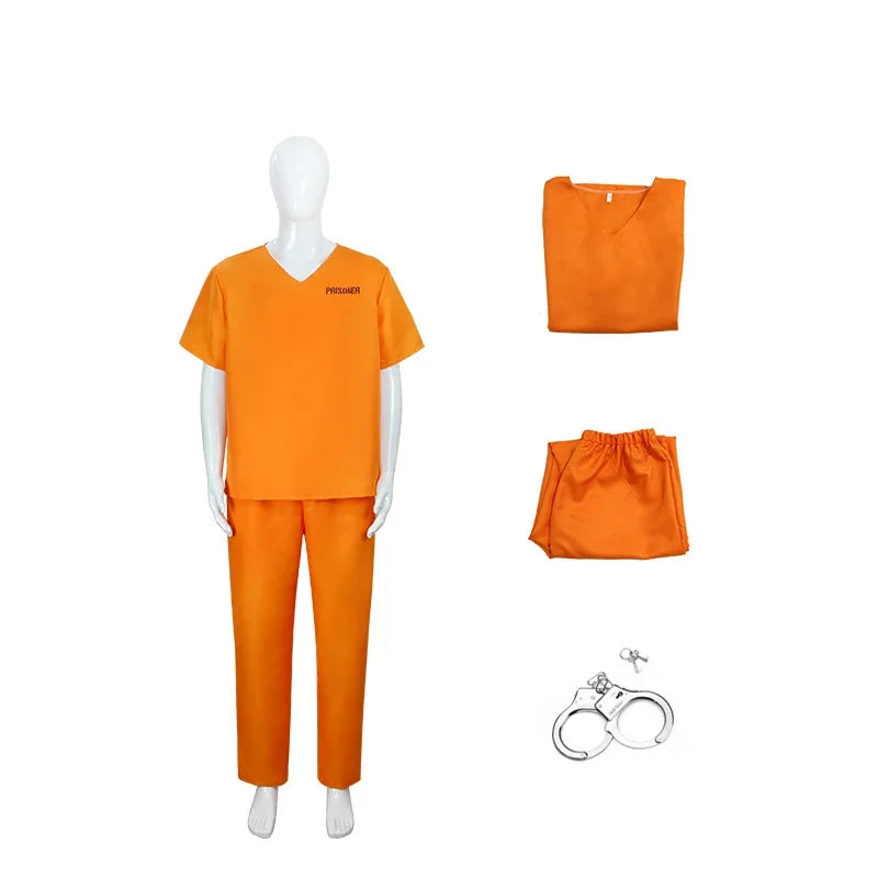 Couple Prisoner Halloween Costumes