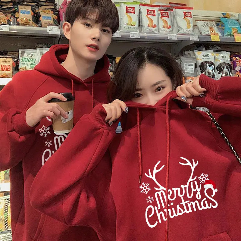Couples Christmas Hoodies