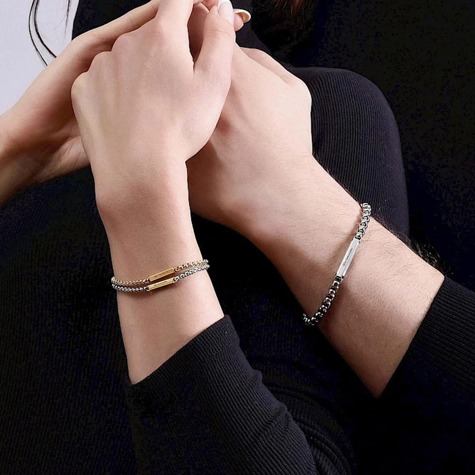 Couples ID Bracelets