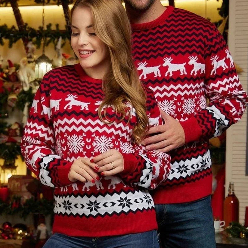 Cute couples christmas sweaters discount
