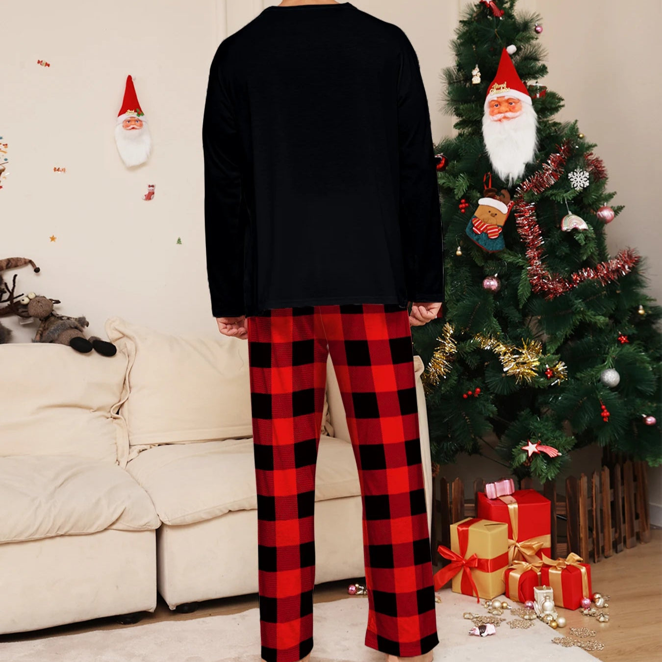 Couples Christmas Matching Pajamas
