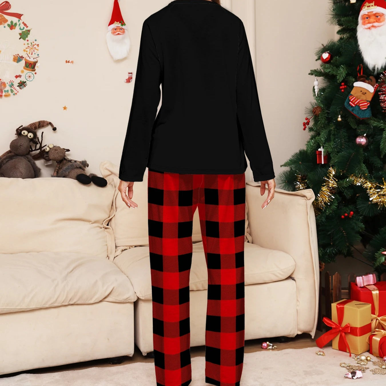 Couples Christmas Matching Pajamas