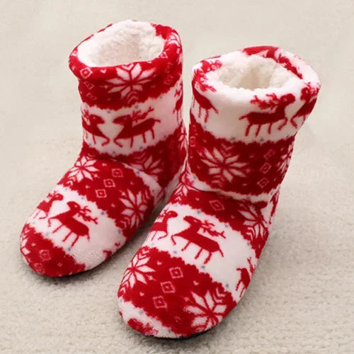 Couples Christmas Slippers