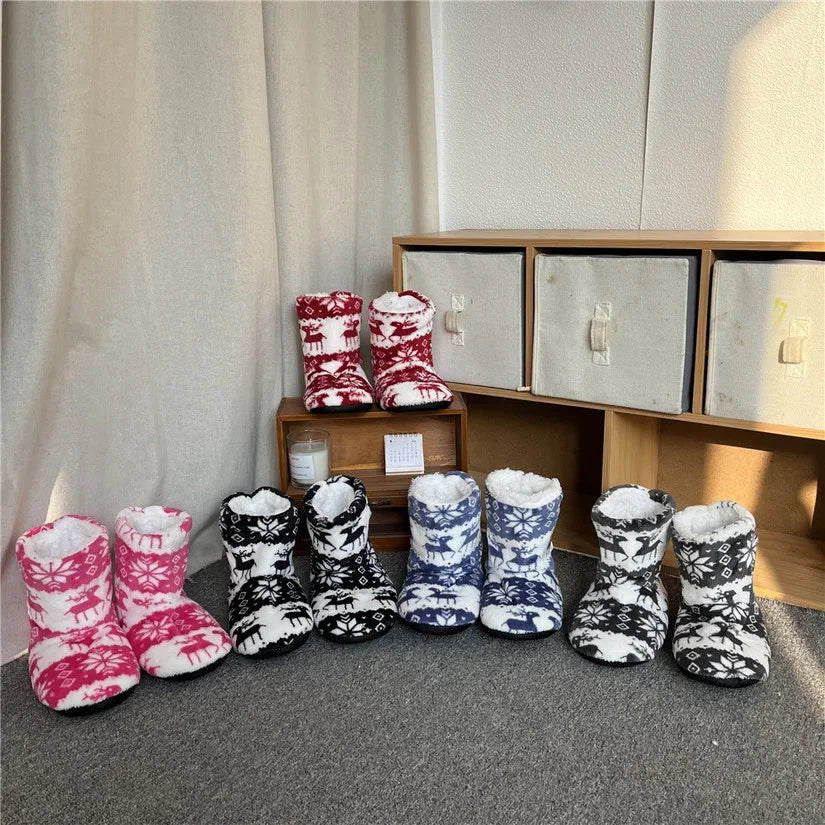 Couples Christmas Slippers