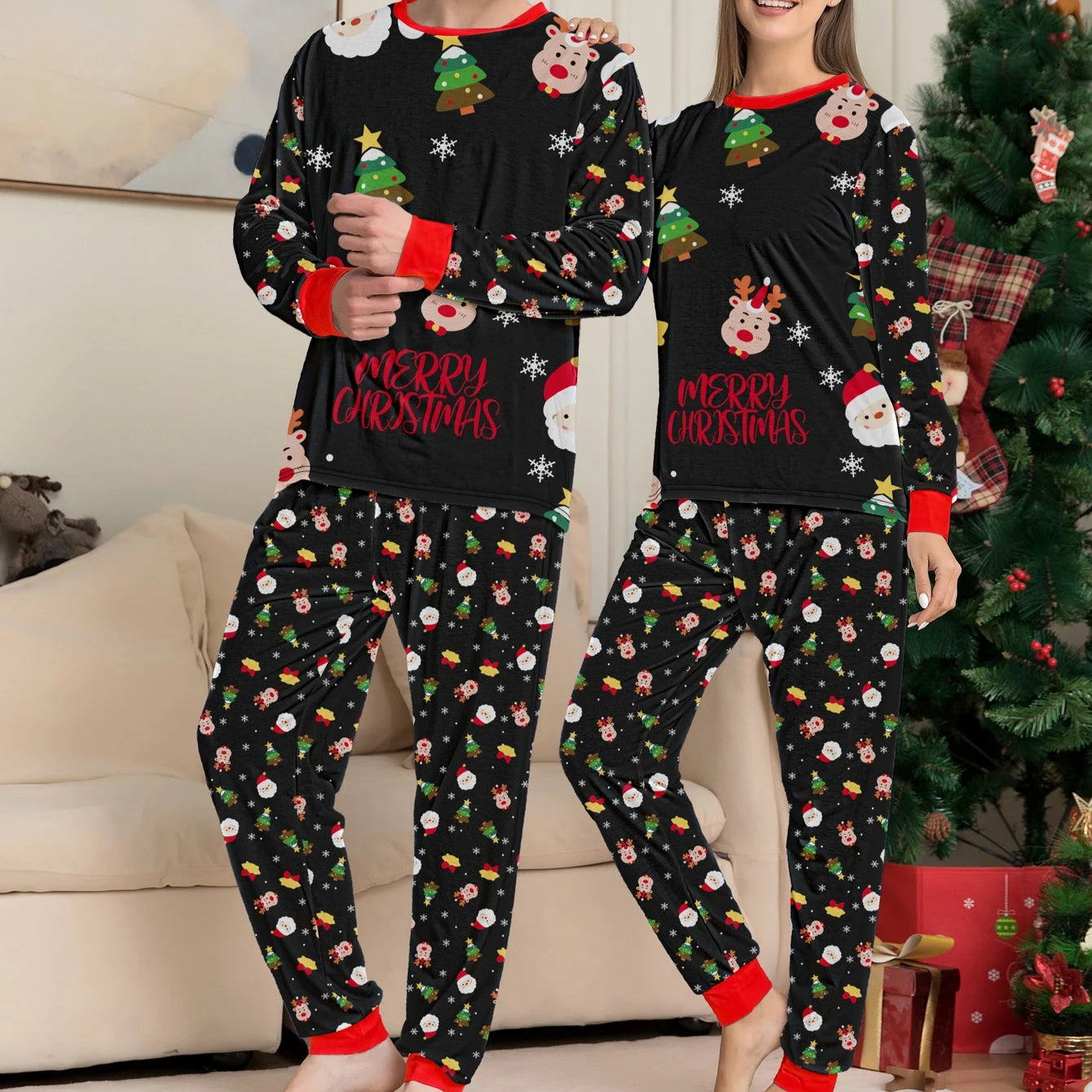 Couples Pajamas for Christmas