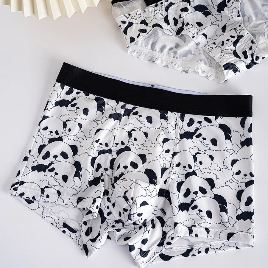 Couples Panda Underwear