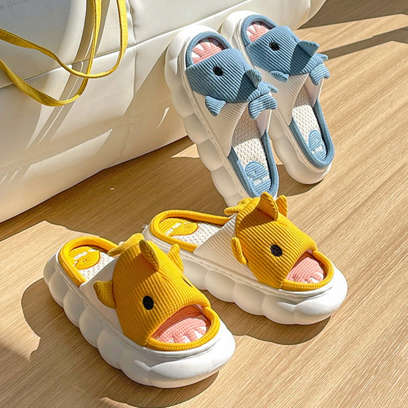 Shark Couple slipper