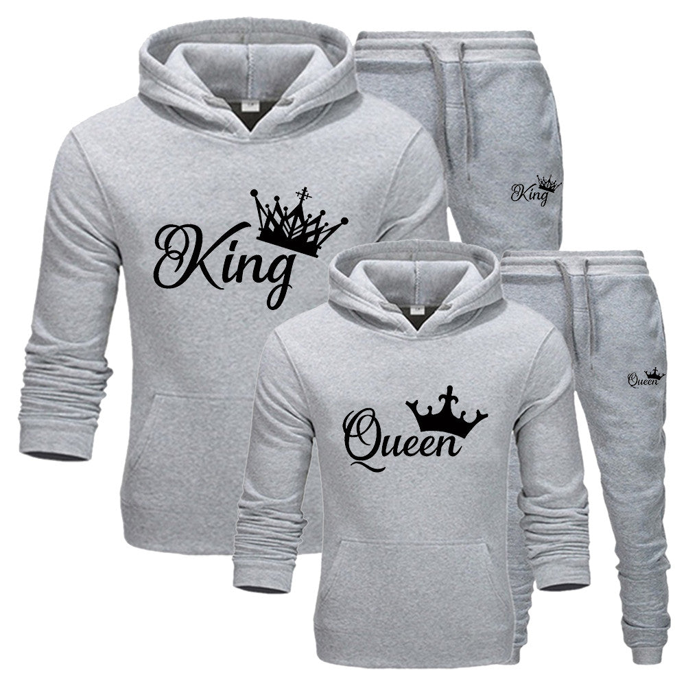 Couples matching tracksuit king set