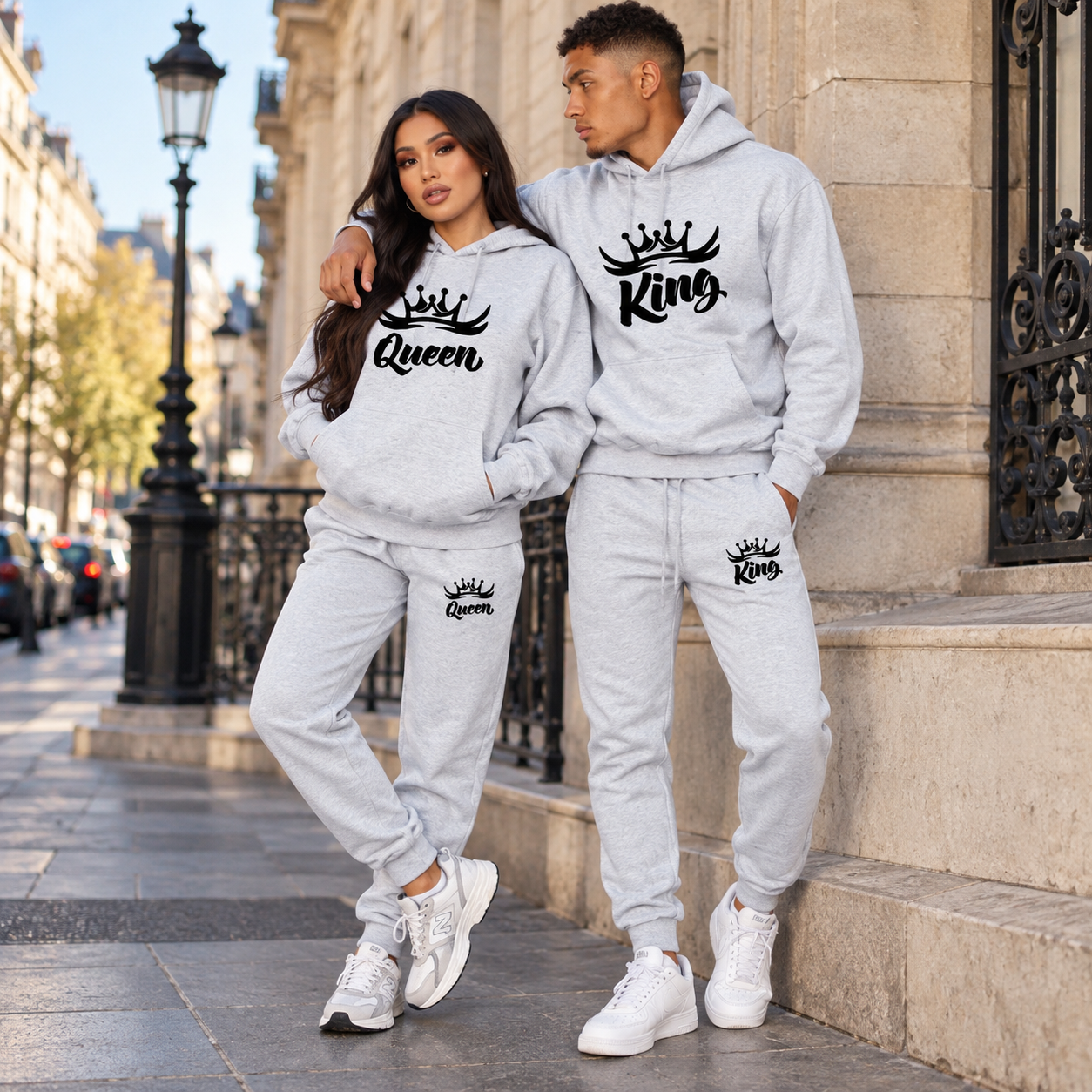 King and Queen Couples Tracksuits
