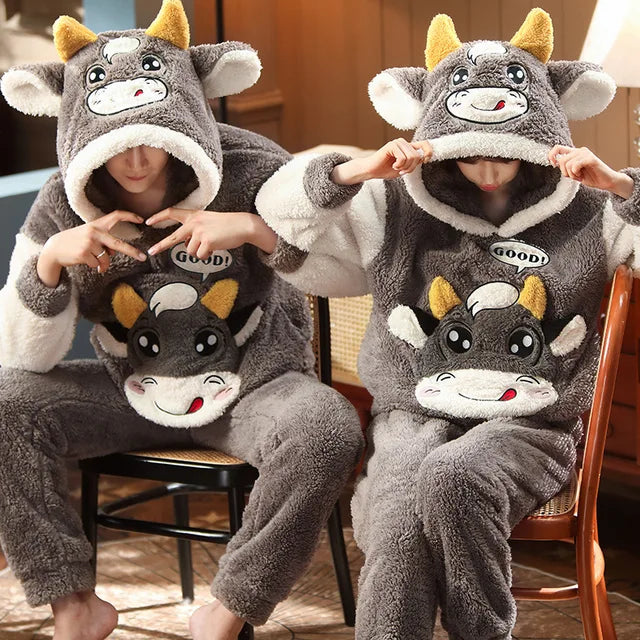 Cow Onesie for Couples