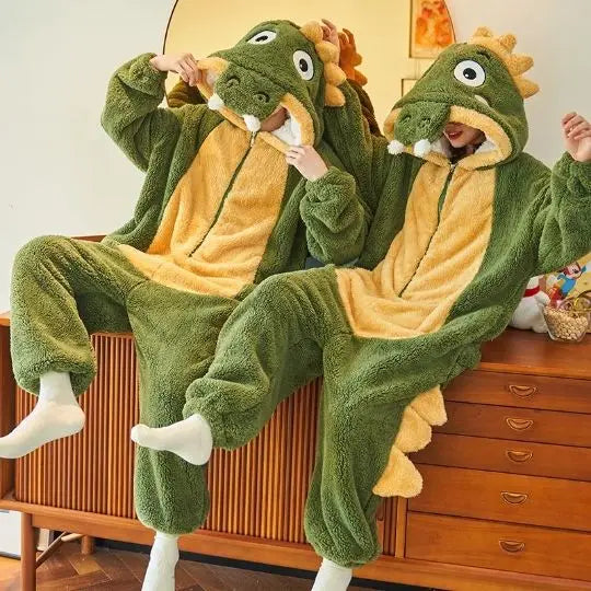 Crocodile Onesie for Couples