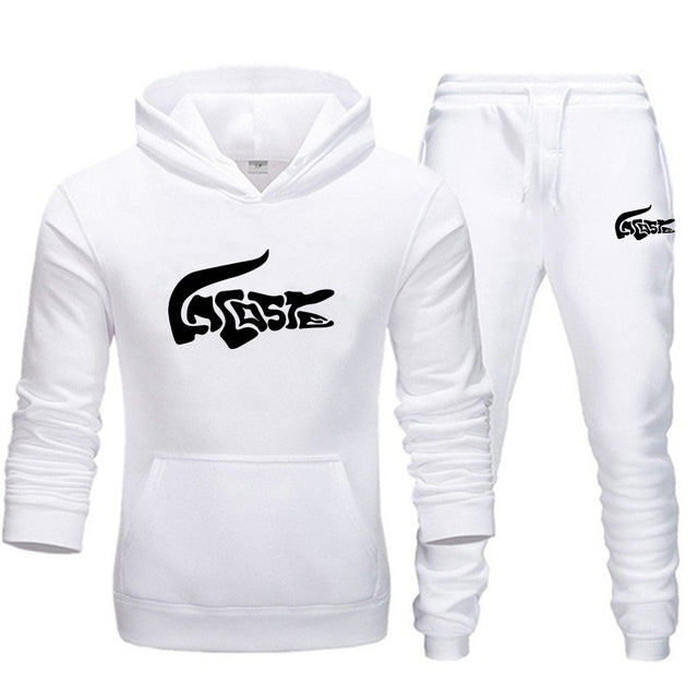 Crocodile matching couple tracksuits