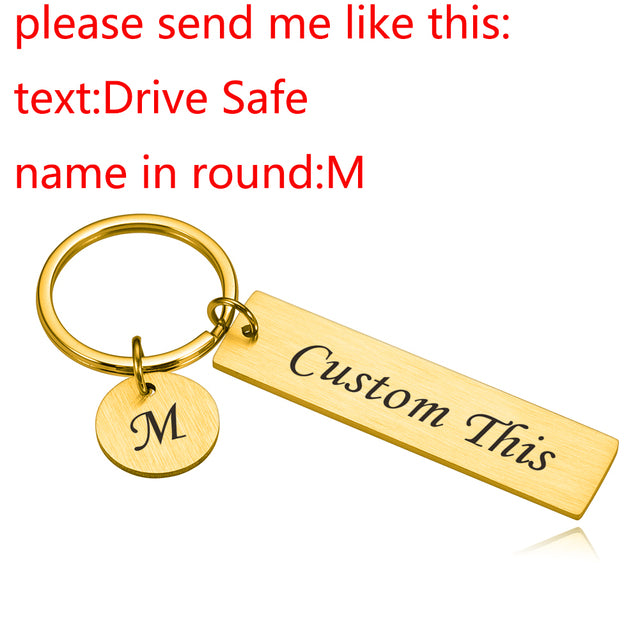 Custom Couple Keychains