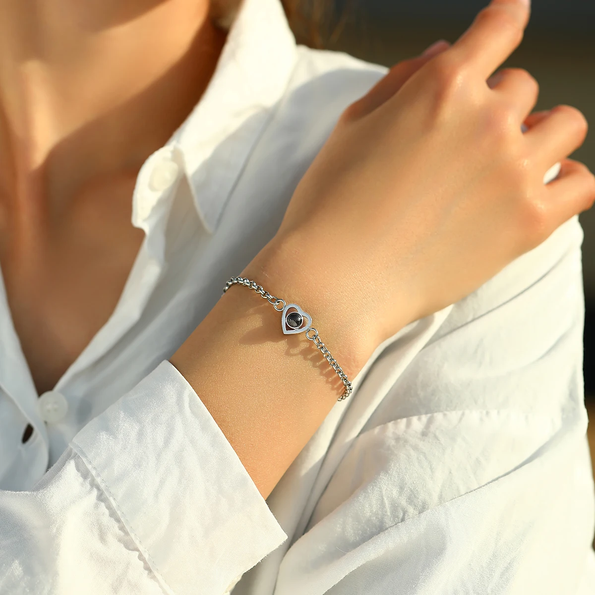 Custom Photo Projection Bracelet