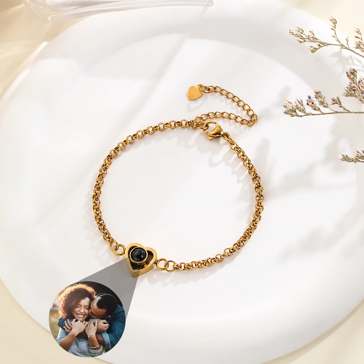 Custom Photo Projection Bracelet