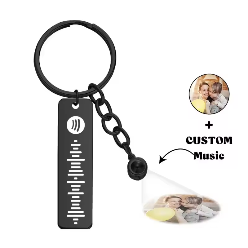 Custom Photo Projection Keychain