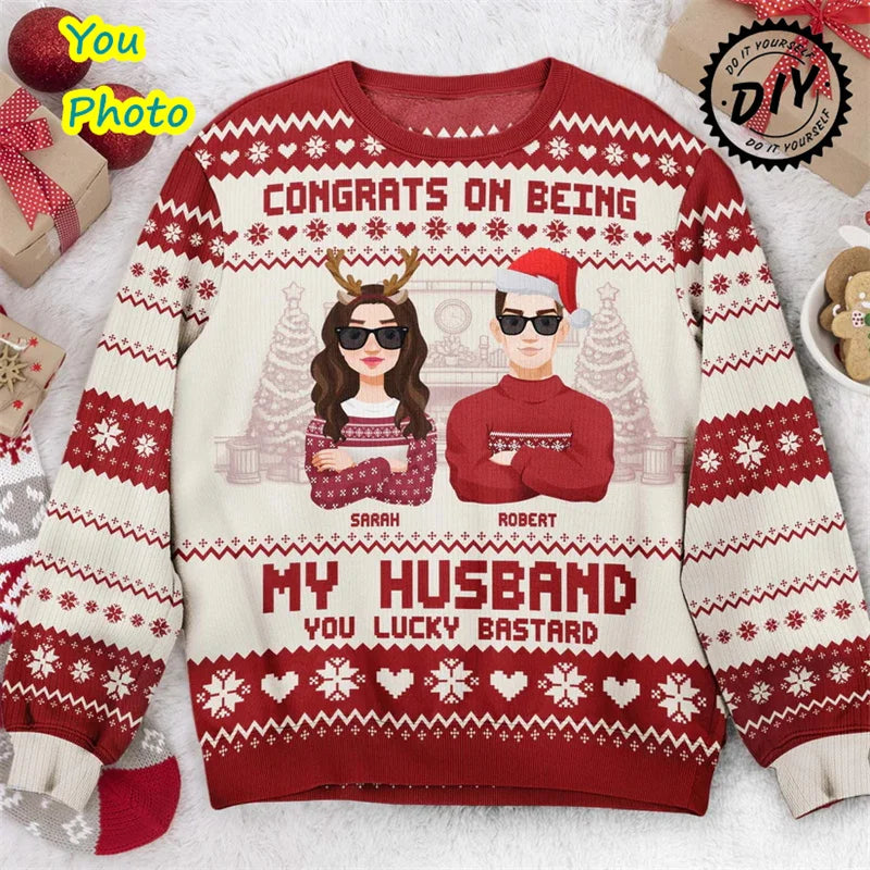 Custom Christmas Sweatshirts