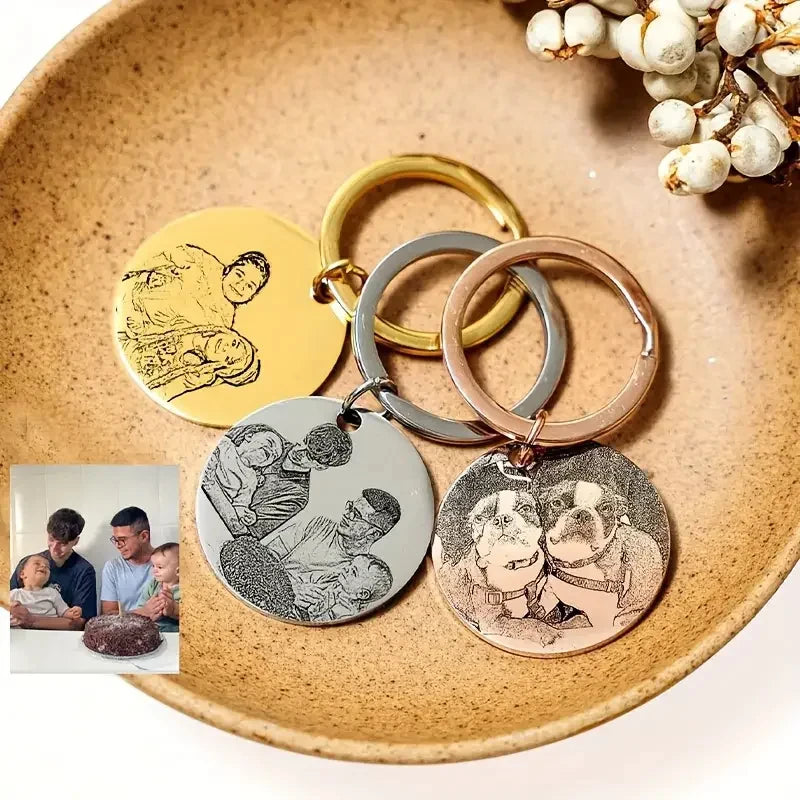 Custom Engraved Keychain