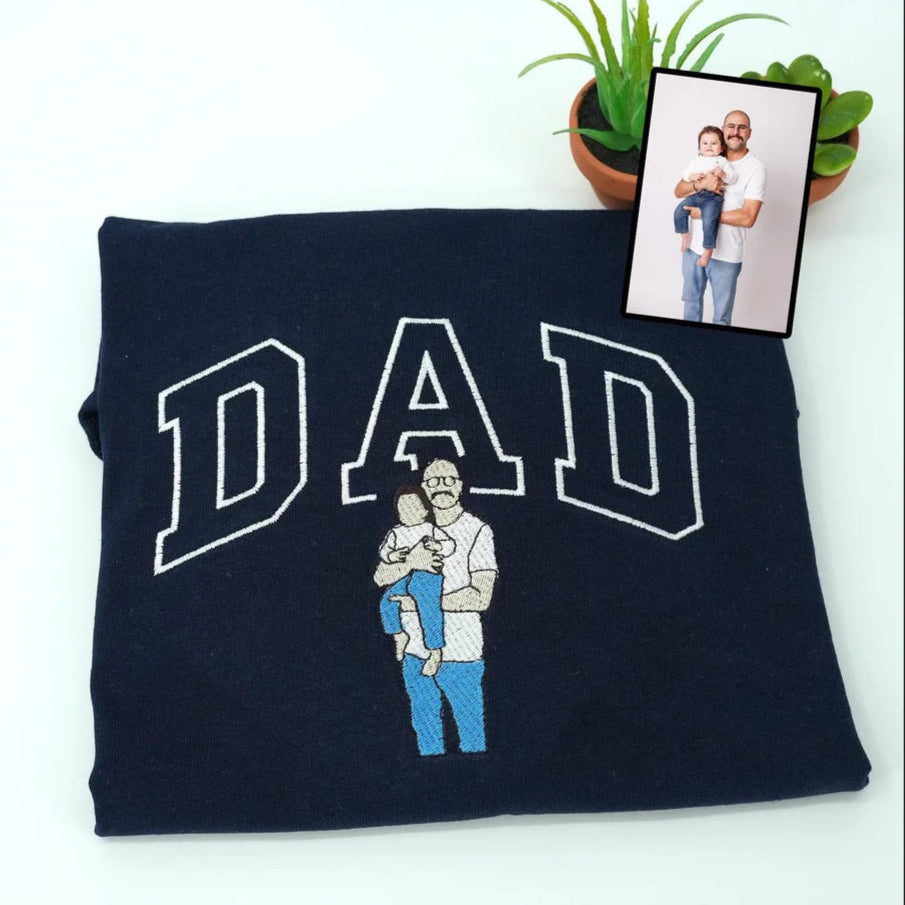 Custom Photo Embroidered Sweatshirts