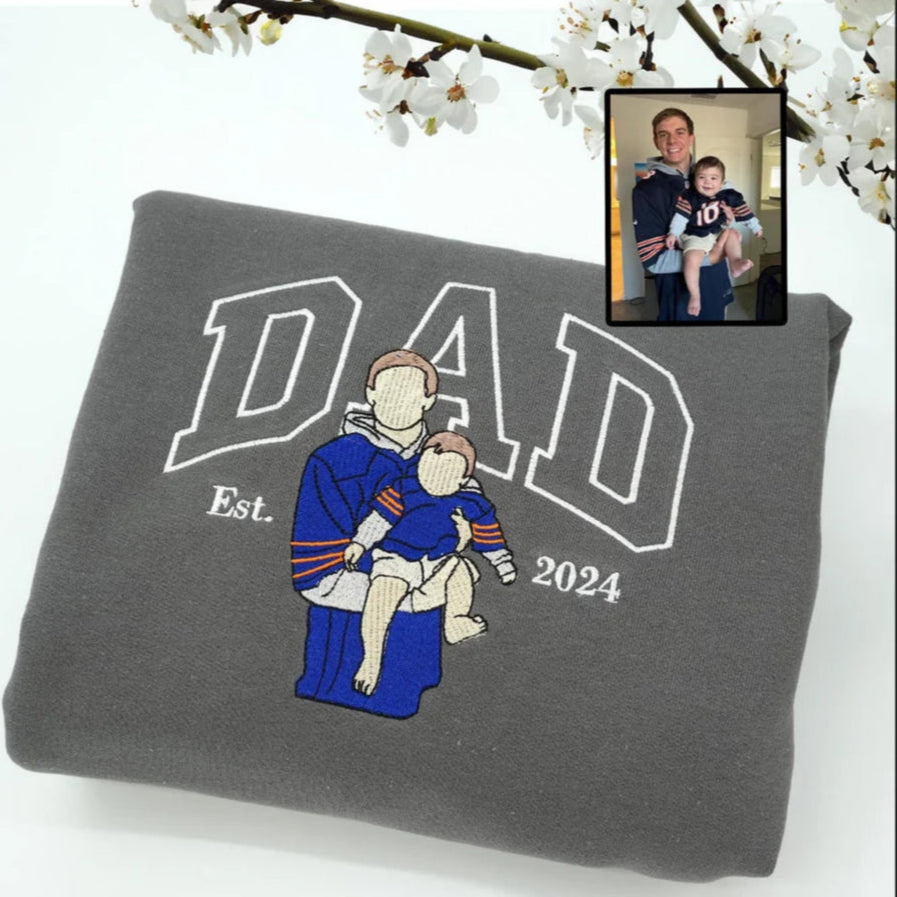 Custom Photo Embroidered Sweatshirts