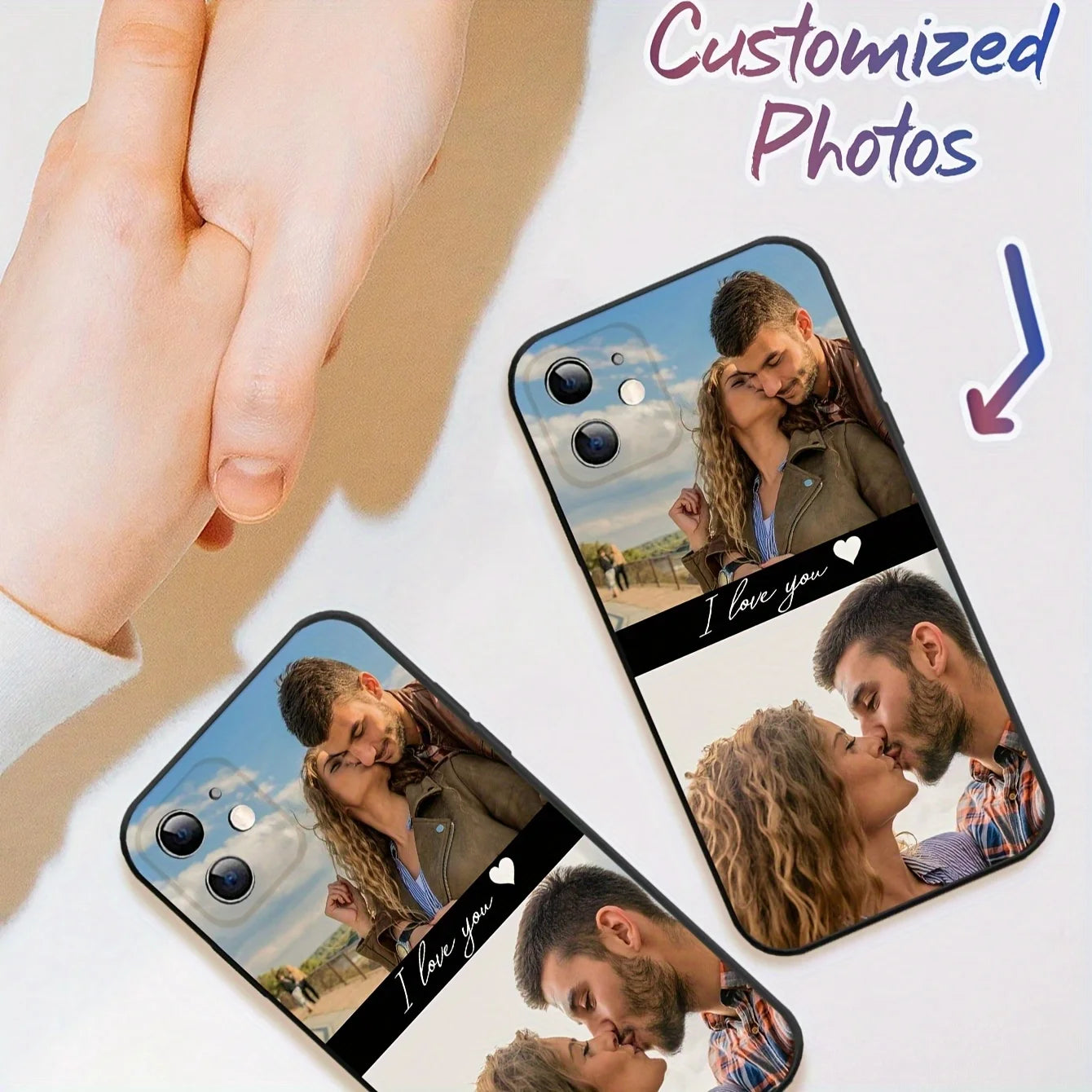 Custom Photo Phone Case Couple