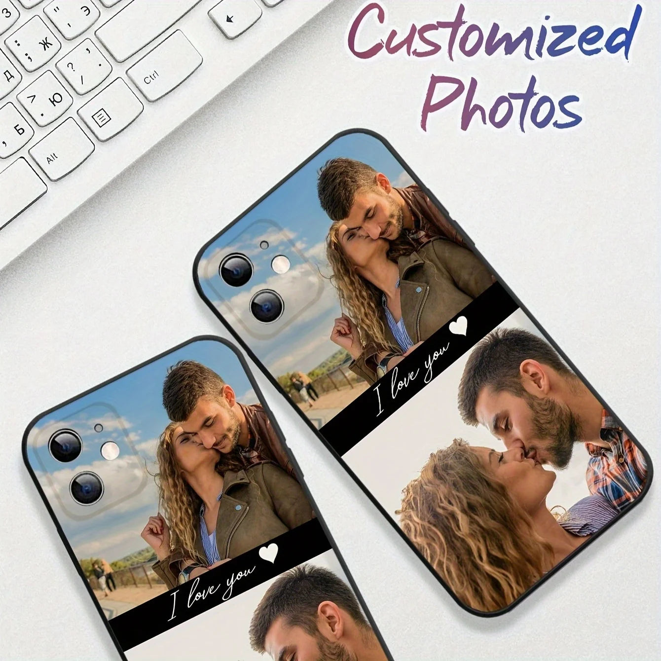 Custom Photo Phone Case Couple