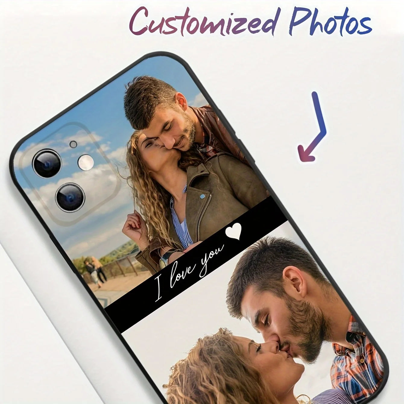 Custom Photo Phone Case Couple