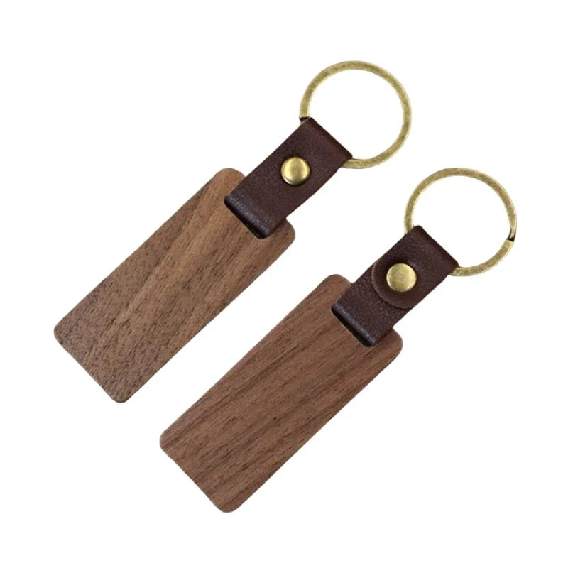 Custom Wood Keychains for Couples