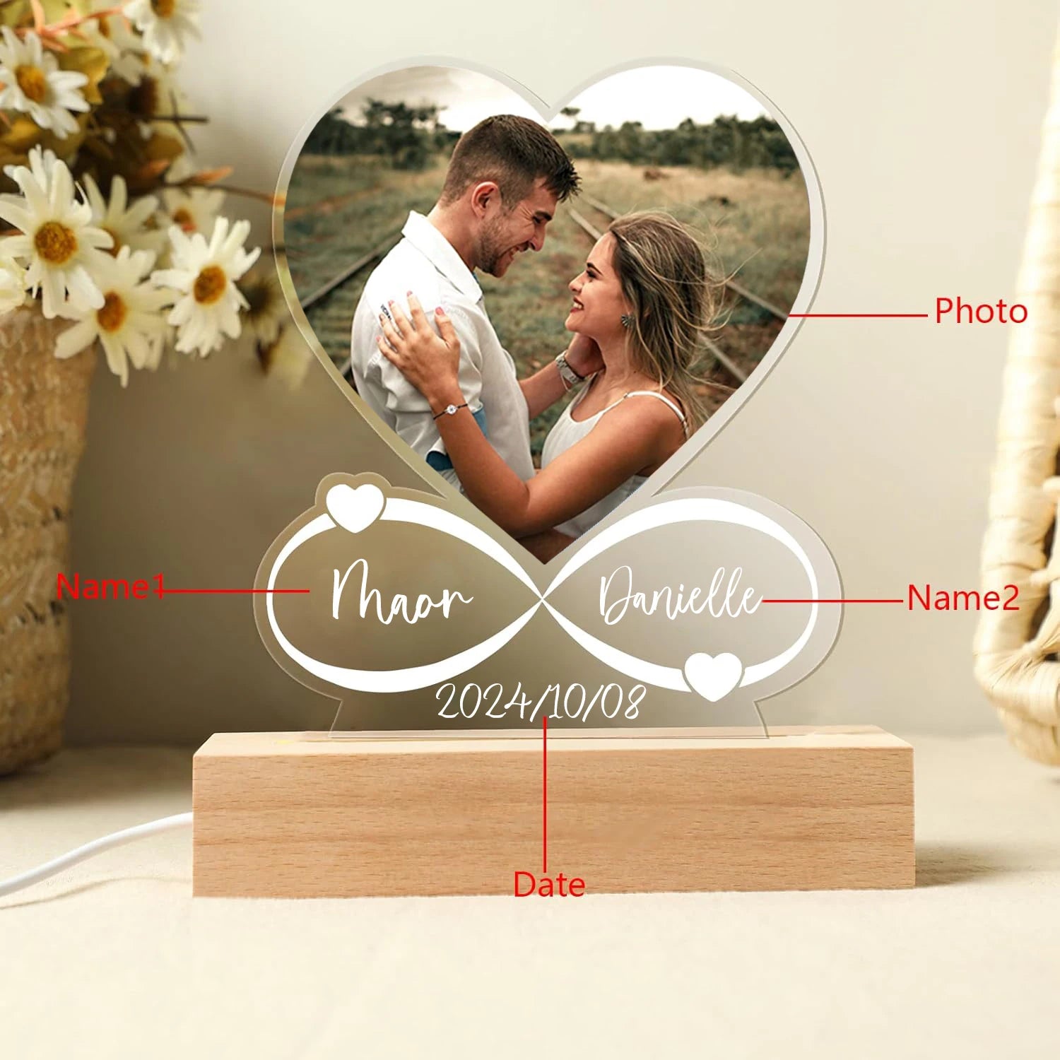 Customized Engagement Gifts for Couple
