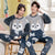 Cute Cat Couple Pajamas