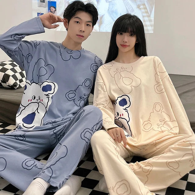 Cute Couples Matching Pajama Sets