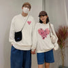 Cute Heart Matching Sweatshirts