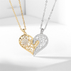 Cute Heart Necklace for Couples