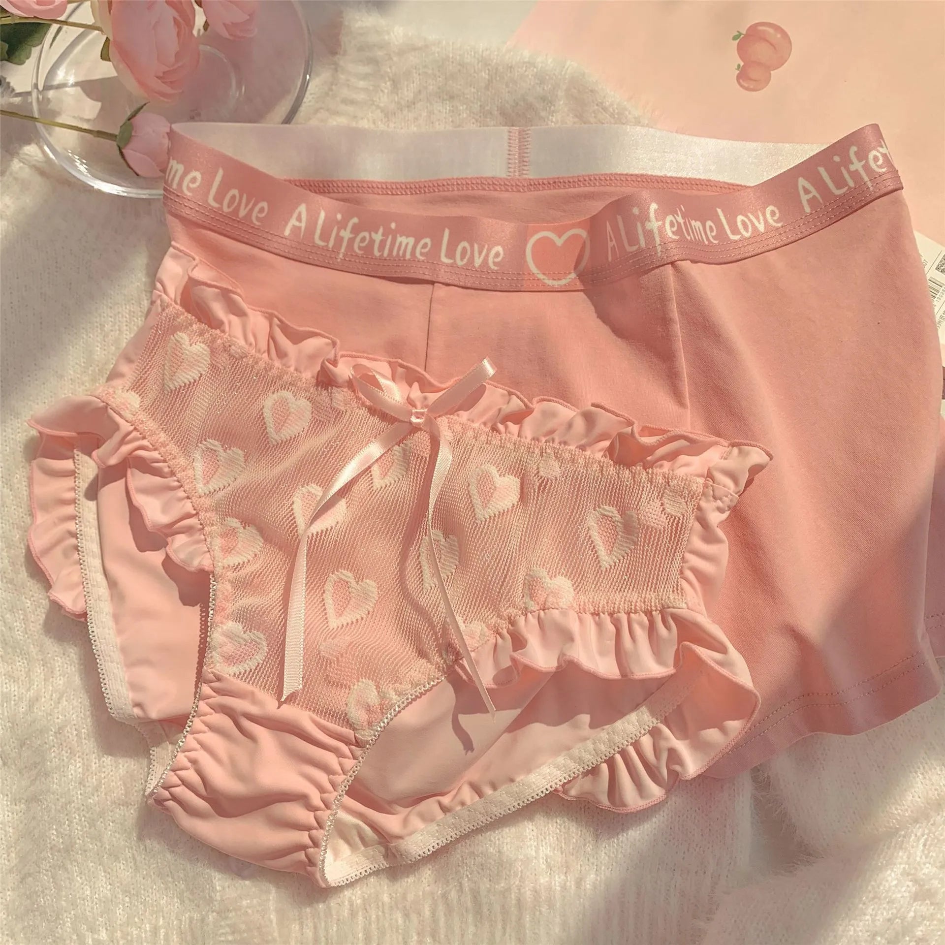 Cute Pink Couple Underwear My Couple Goal