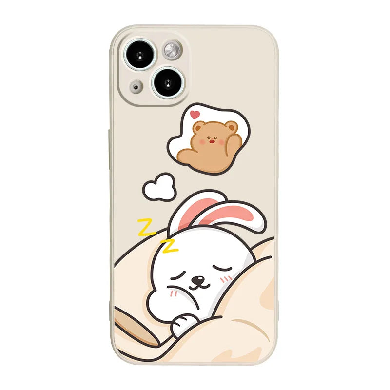 Cute Animal Couple Phone Case