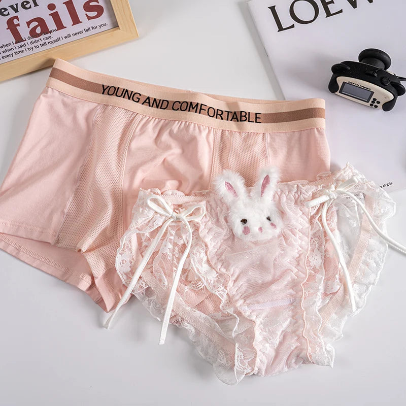 Cute Bunny Matching Underwear
