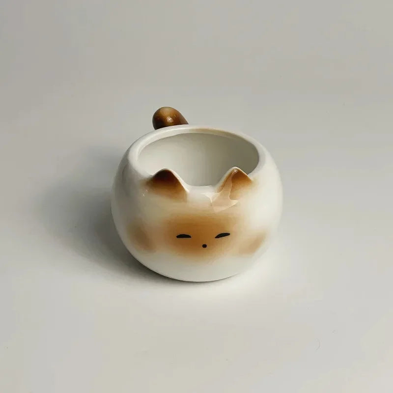 Cute Cat Couple Mugs
