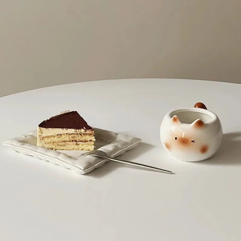 Cute Cat Couple Mugs