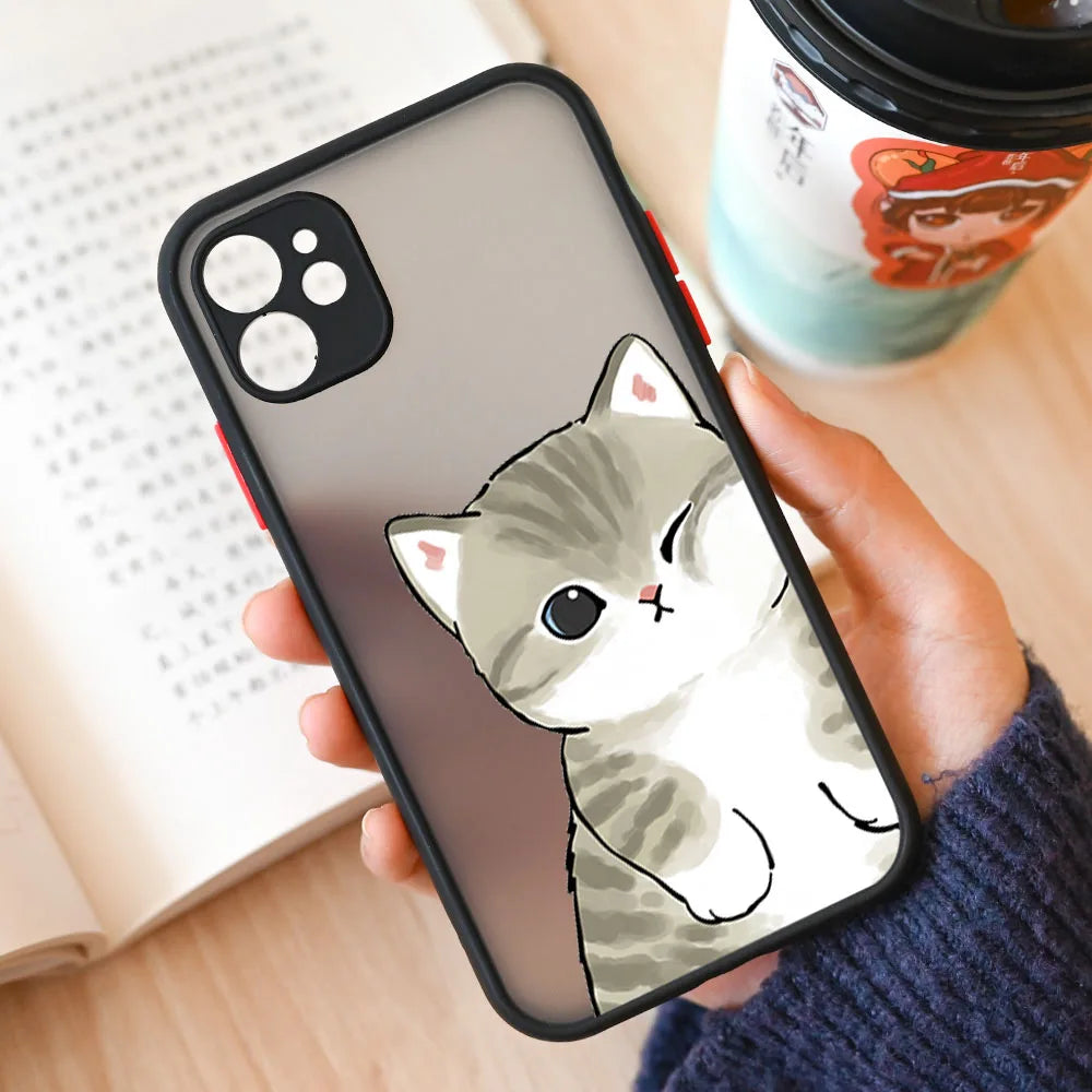 Cute Cat Couple Phone Case