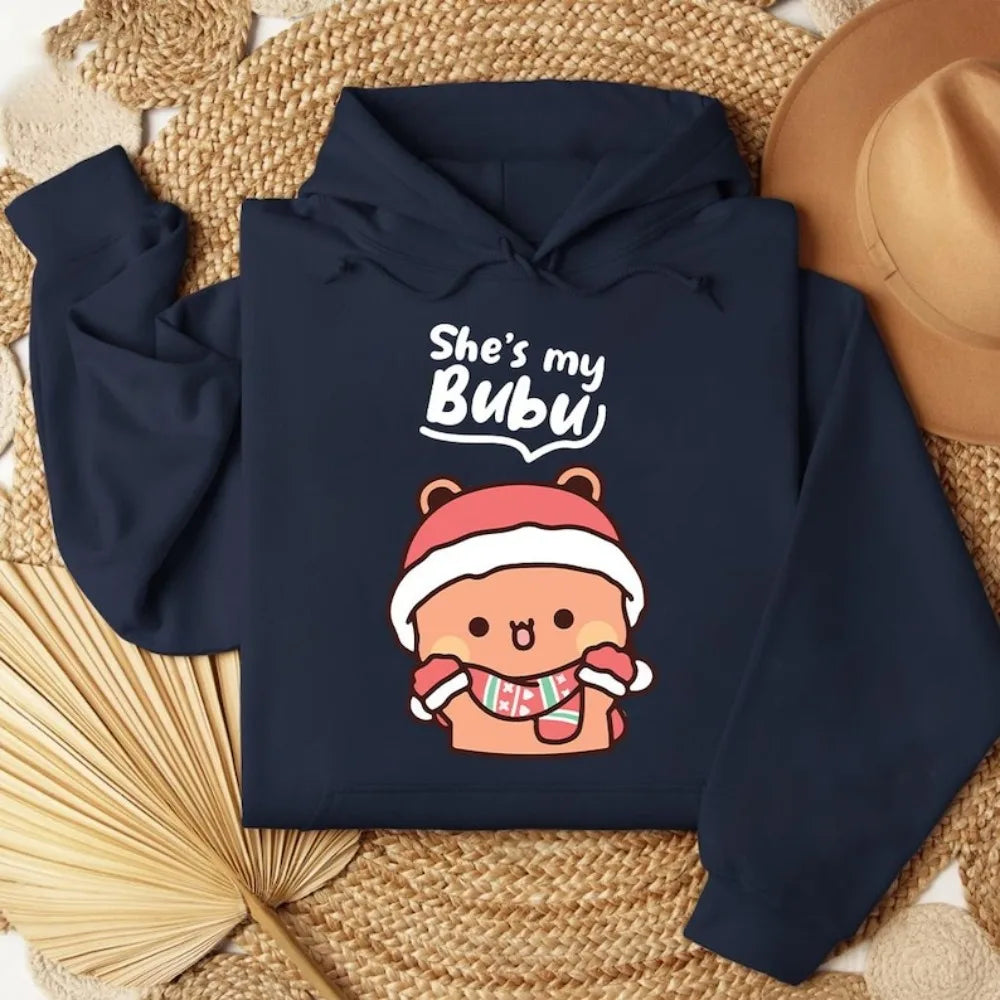 Cute Christmas Couple Hoodies
