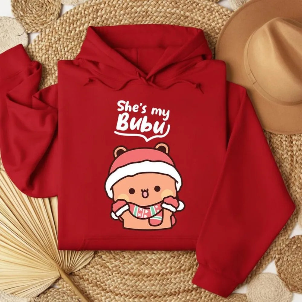 Cute Christmas Couple Hoodies