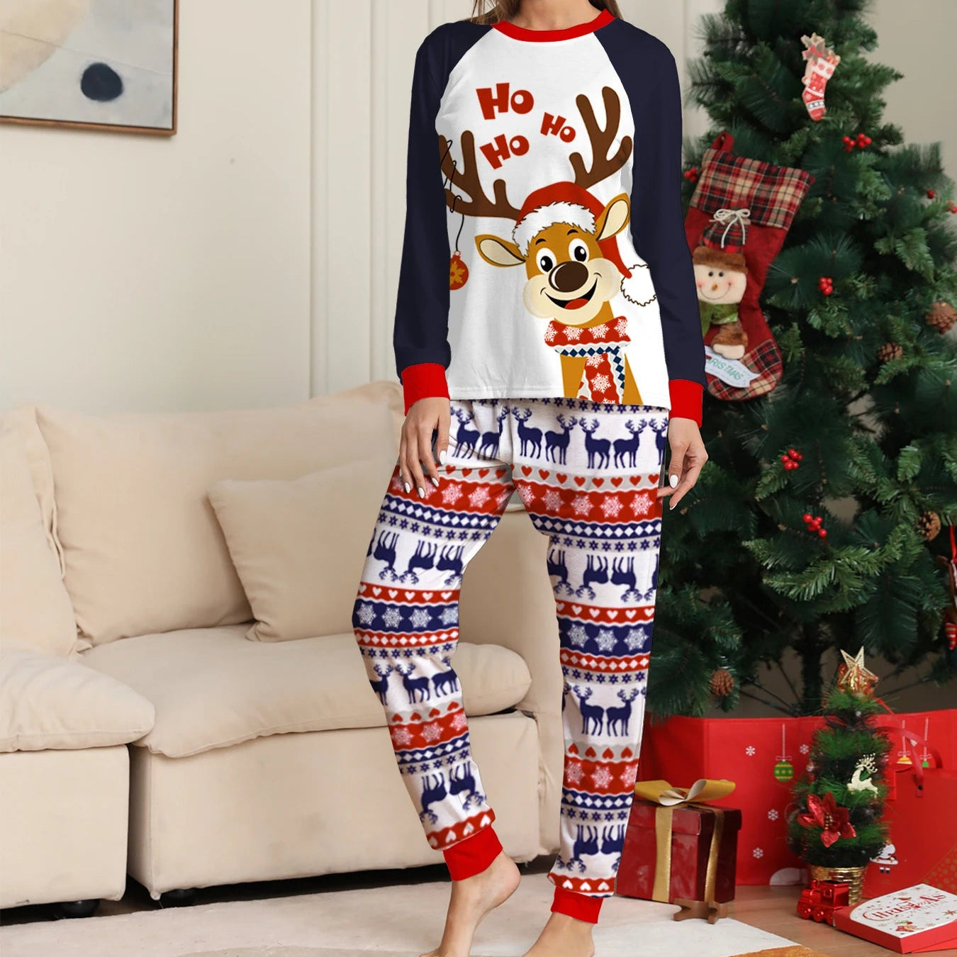 Cute Christmas Pajamas Couples
