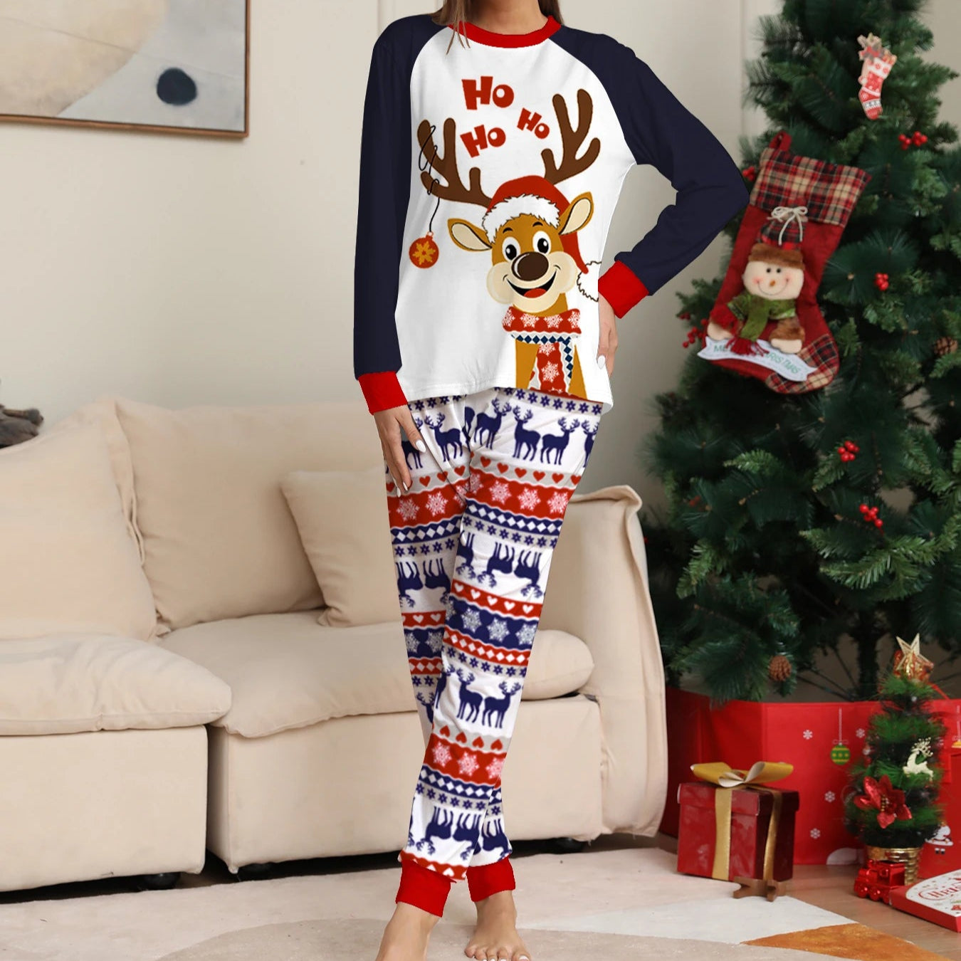 Cute Christmas Pajamas Couples